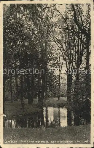 Ginneken Sint Laurensgesticht Park Kat. Niederlande