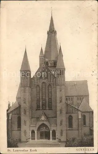 Ginneken St Laurentius Kerk Kirche Kat. Niederlande
