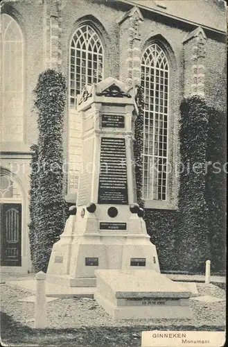 Ginneken Monument Kat. Niederlande