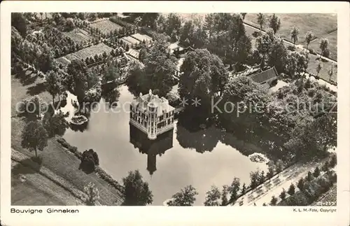 Ginneken Kasteel Bouvigne Schloss Fliegeraufnahme Kat. Niederlande