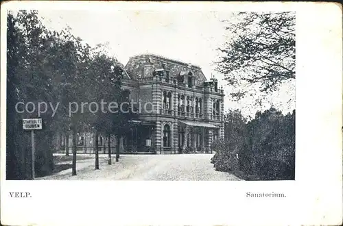 Velp Arnhem Sanatorium Kat. Niederlande