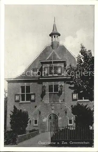 Oostvoorne Niederlande Gemeentehuis Kat. Oostvoorne Niederlande