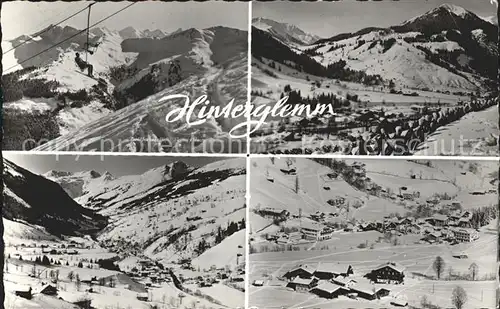 Hinterglemm Saalbach Zwoelferkogellift  Kat. Oesterreich