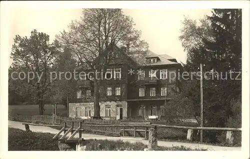 Oberschreiberhau Posterholungsheim Landhaus Kat. Polen