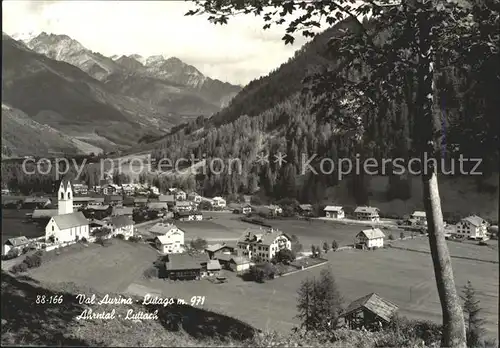 Luttach Ahrntal Suedtirol Panorama Kat. Ahmtal