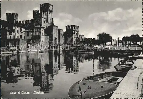 Sirmione Hafen / Italien /Italien