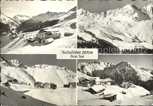 Hochsoelden Teilansichten / Soelden oetztal Tirol /Tiroler Oberland