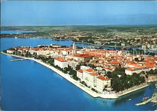 Zadar Zadra Zara Panorama Fliegeraufnahme Kat. Kroatien