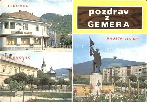 Tisovec Baskodystricky Kraj Hotel Centrdi Klenovec Klenovec Hnusta Likier  Kat. Slowakische Republik