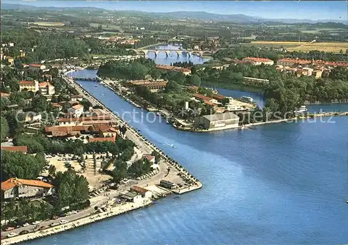 Peschiera Fliegeraufnahme Kat. Lago di Garda Italien