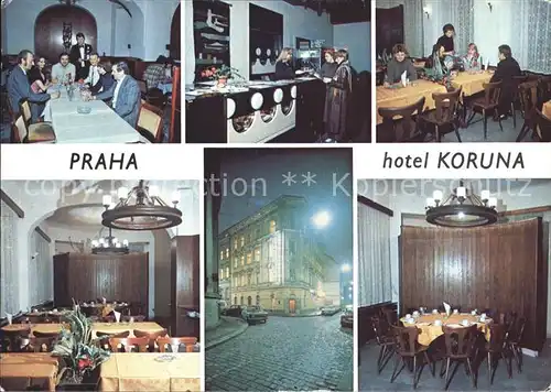 Praha Prahy Prague Hotel Koruna  Kat. Praha