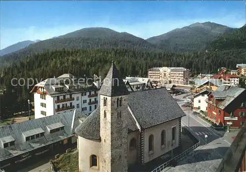 San Martino de Castrozza Kirche  Kat. Dolomiten Italien