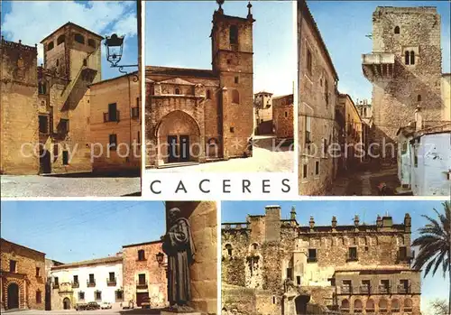 Caceres Teilansichten  Kat. Spanien