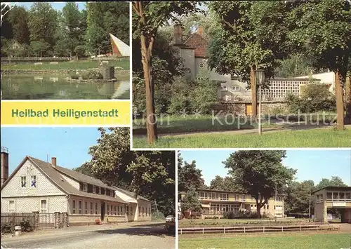 Heiligenstadt Eichsfeld Neun Brunnen Erholungszentrum Gaststaette Stadion Kat. Heiligenstadt