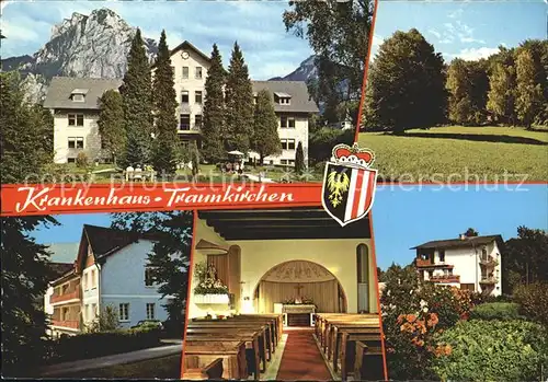 Buchberg Attersee Landeskrankenhaus Traunkirchen Traunstein Schwesternheim Kat. Attersee