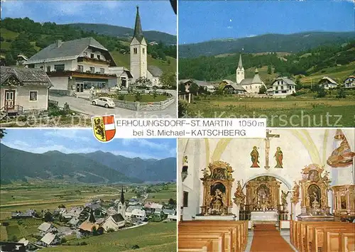 St Michael Lungau St. Martin Kirche Inneres  / St Michael /Lungau