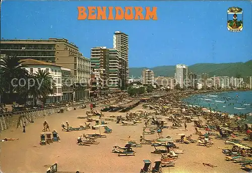 Benidorm Playa Levante Kat. Costa Blanca Spanien