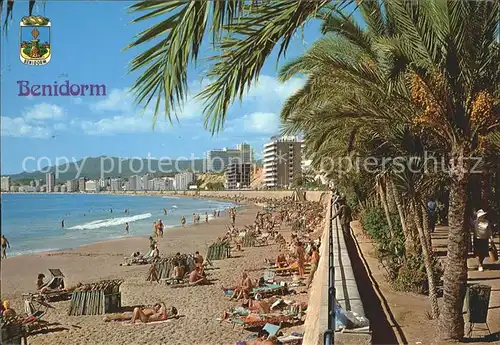 Benidorm Playa de Poniente Kat. Costa Blanca Spanien