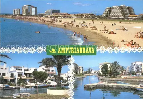 Ampuriabrava Beach residential zones Kat. Costa Brava