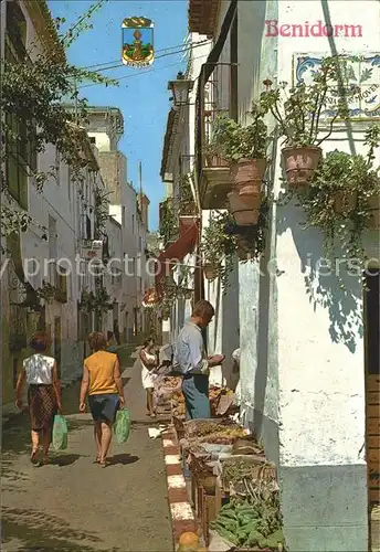 Benidorm Typical Street Kat. Costa Blanca Spanien