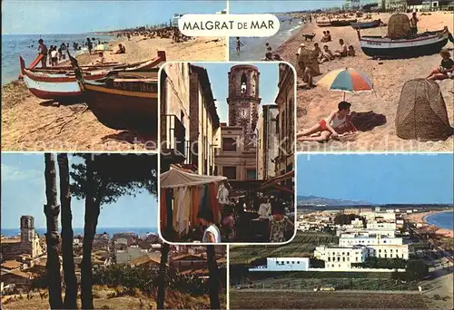 Malgrat de Mar Strand Kat. Malgrat de Mar