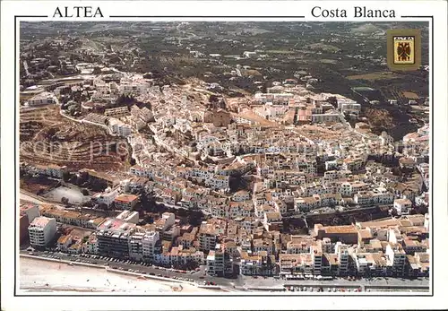 Altea Fliegeraufnahme Kat. Spanien