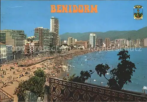 Benidorm Playa Levante Kat. Costa Blanca Spanien