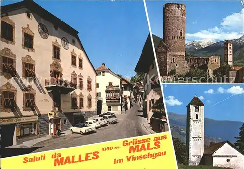 Mals Suedtirol Ruine  Kat. Mals Vinschgau