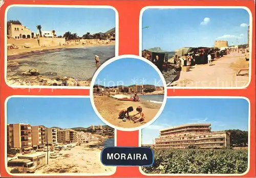 Moraira Markt Strand Kat. Alicante