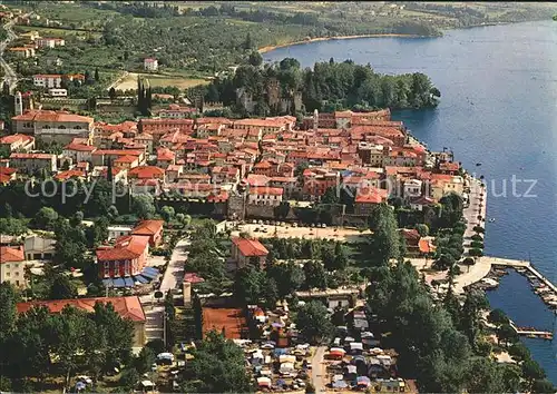 Lazise Lago di Garda Fliegeraufnahme Kat. Lazise