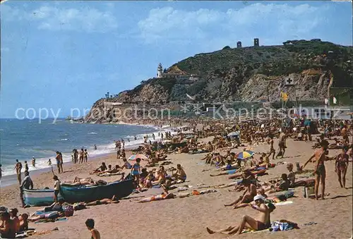 Calella Strandleben Kat. Barcelona