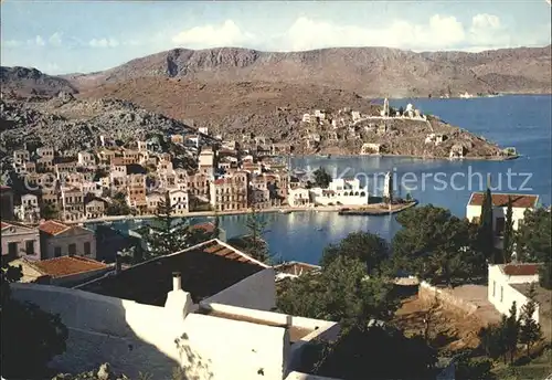 Symi Hafenansicht Kat. Insel Symi