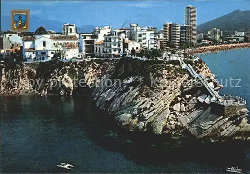 Benidorm Mirador del Castillo sobre el Mediterraneo Kat. Costa Blanca Spanien