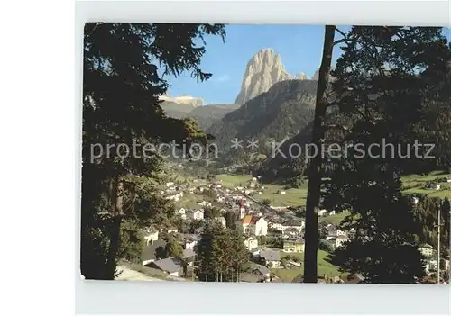 Groeden Tirol St. Ulrich Langkofel Kat. Italien