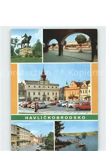 Pribyslav Denkmal Jan Zizky Trocnova Golcuv Jenikov Kat. Pribyslav