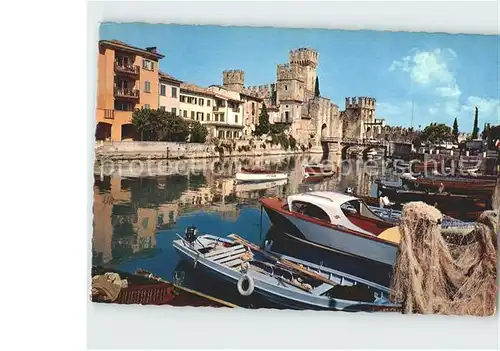 Sirmione Schloss Scaligero / Italien /Italien