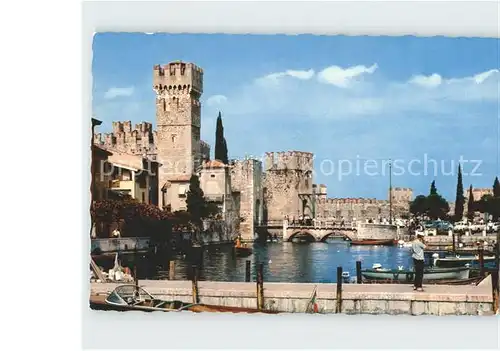 Sirmione Schloss  / Italien /Italien