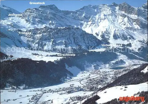 Engelberg OW Graustock Gerschnialp Truebsee Jochpass  Kat. Engelberg