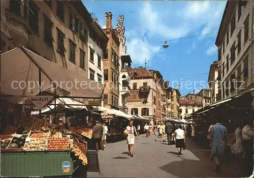 Bozen Suedtirol Obstplatz Kat. Bozen Suedtirol