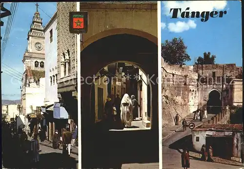 Tanger Tangier Tangiers Calle Siaghnis Tensift  Kat. Marokko