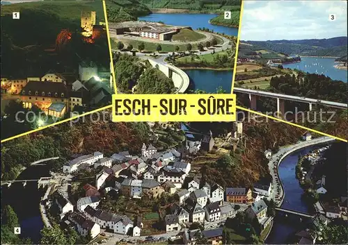 Esch sur Sure Illumination Barrage Lac Insenborn  Kat. Esch sur Sure