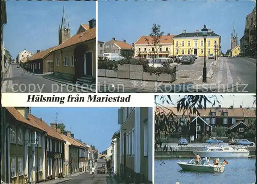 Haelsning Mariestadt  Kat. Schweden