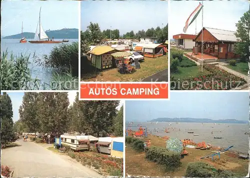 Balaton Plattensee Auto Camping  Kat. Ungarn