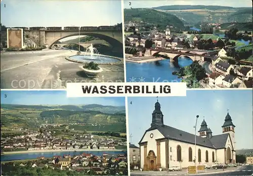 Wasserbillig Frontiere Luxembourg Allemagne Eglise  Kat. Luxemburg