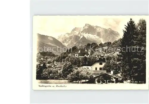 Foto Zeitz F.G. Nr. 419 Berchtesgaden Hochkalter  Kat. Berchtesgaden
