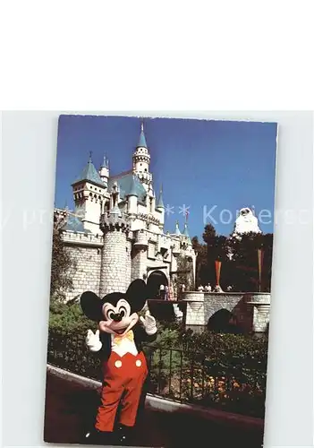 Disneyland California Mickey Mouse Sleeping Beauty Castle  Kat. Anaheim