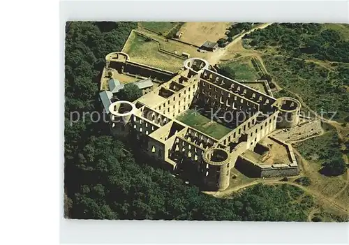 oeland Borgholms slottsruin Fliegeraufnahme Kat. Schweden