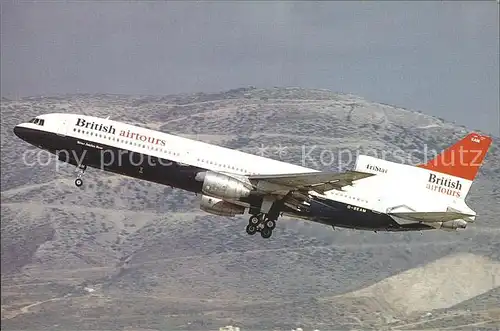 Flugzeuge zivil British Airtour L 1011 Tristar 1 G. BEAM C N 1146 Kat. Airplanes Avions