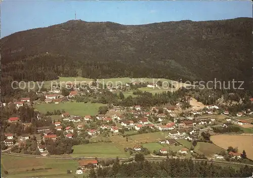 Rimbach Bayrischer Wald Fliegeraufnahme am Fusse des Hohen Bogen Kat. Rimbach