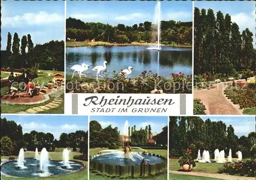 Rheinhausen Duisburg Bilder des Parks Kat. Duisburg